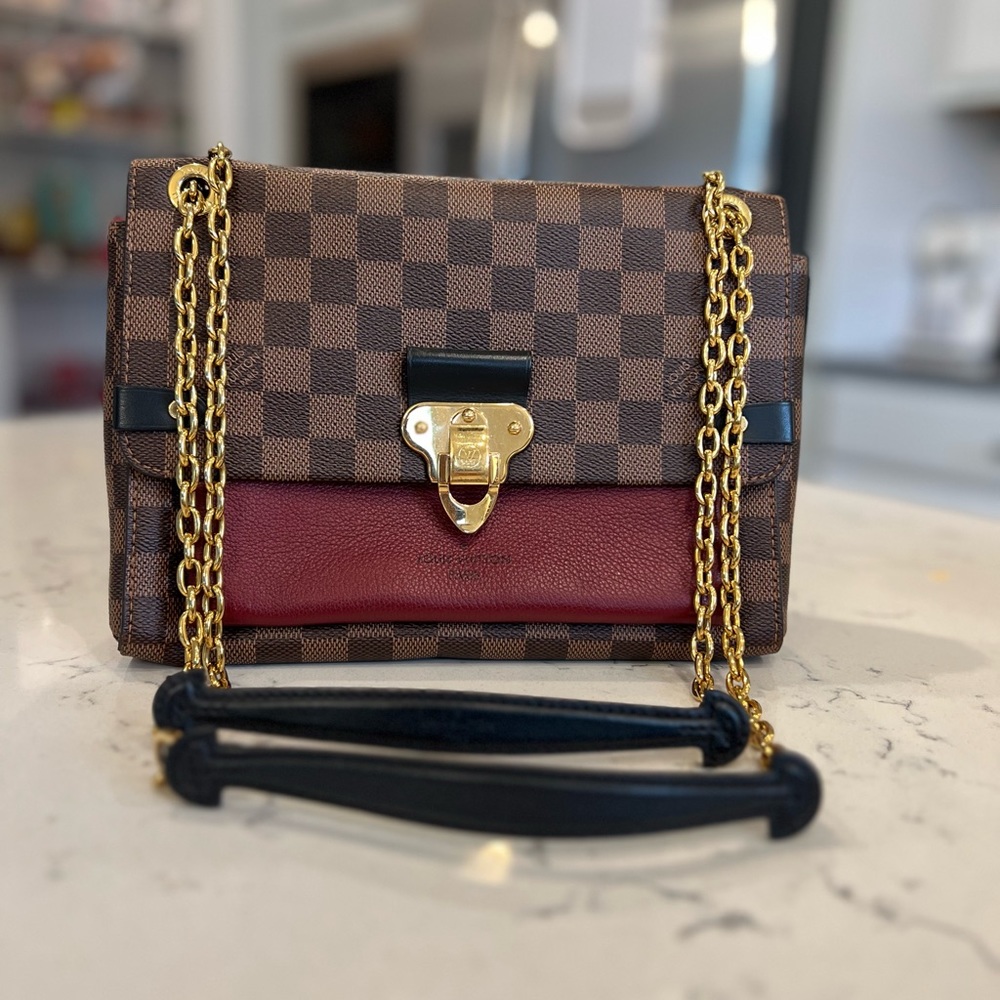 Louis Vuitton Damier Ebene Vavin PM Shoulder Bag